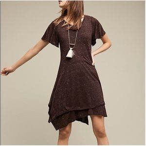 Anthropologie Dolan Left Coast Melanie Plum Dress